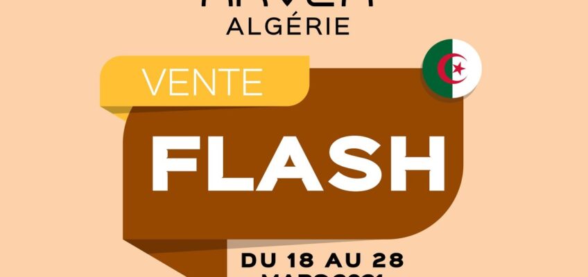 VENTE FLASH MARS ARVEA ALGERIE