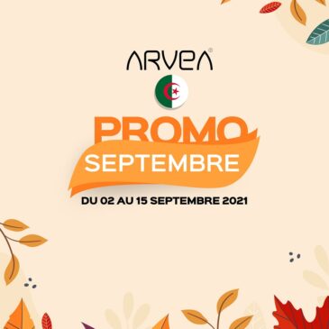 Promo Septembre Arvea Algérie !!