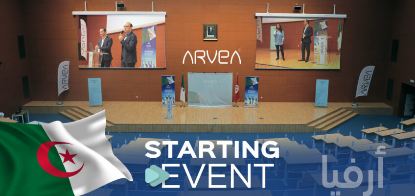 Arvea Algérie starting event